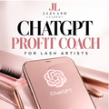 JazLash Academy ChatGPT Profit Coach for Lash Artists blush pink product thumbnail